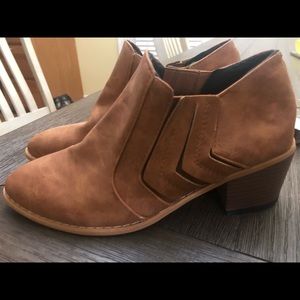Brand New Brown Suede Ankle Boots